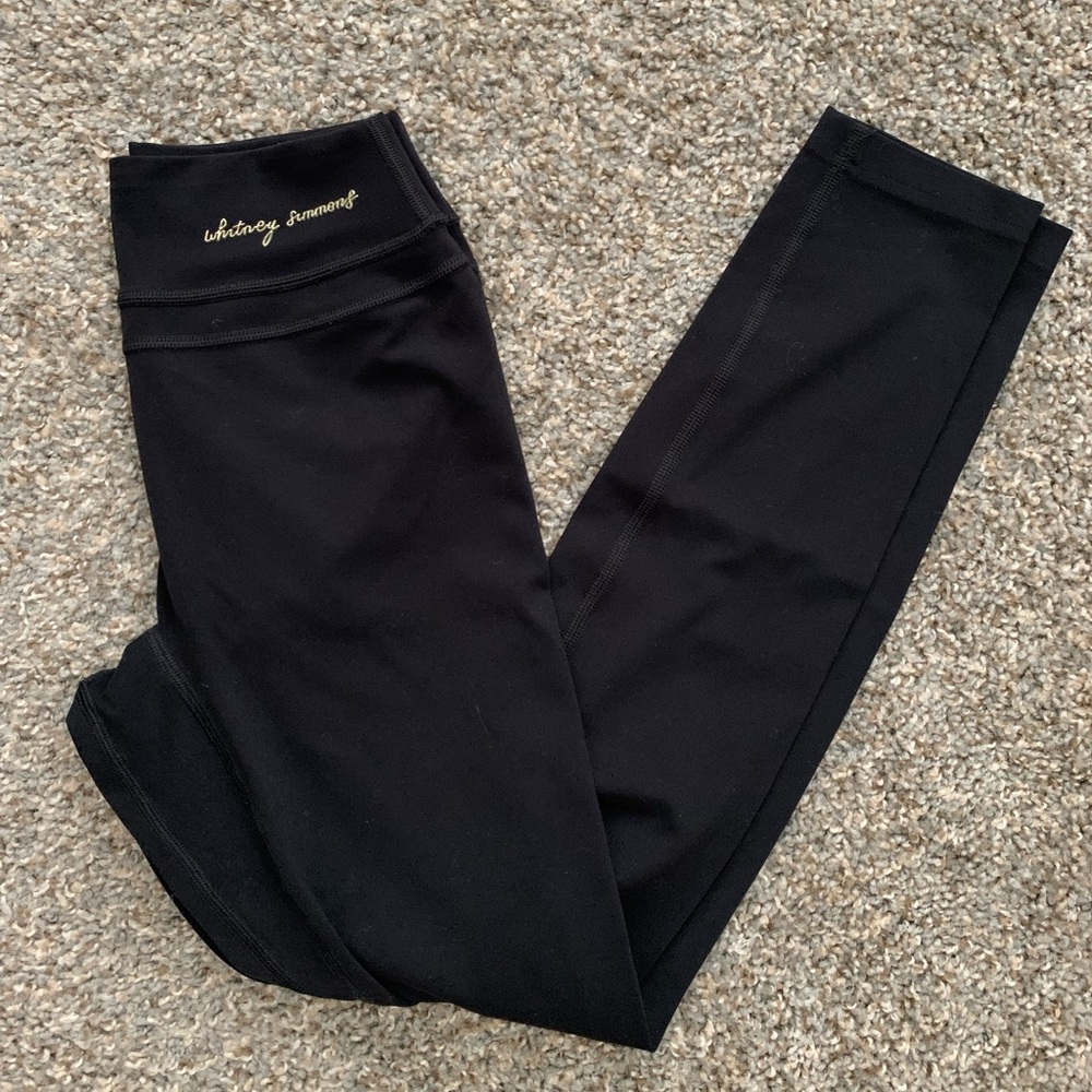Whitney Simmons V2 black leggings